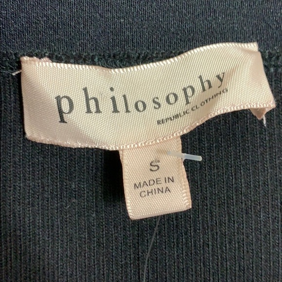 Philosophy Ribbed Pencil Skirt - Picture 9 of 14